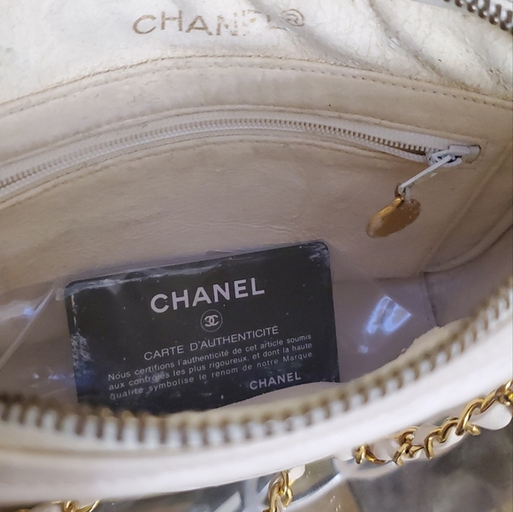 CHANEL 24K GOLD PLATED CAMERA BAG - Picture 6 of 12